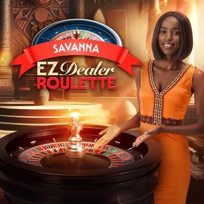 EZ Dealer Roulette Savanna Ezugi thumbnail